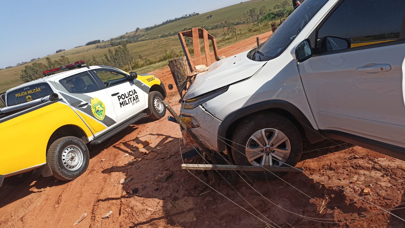 PM apreende 900 aparelhos celulares contrabandeados após perseguição em Xambrê