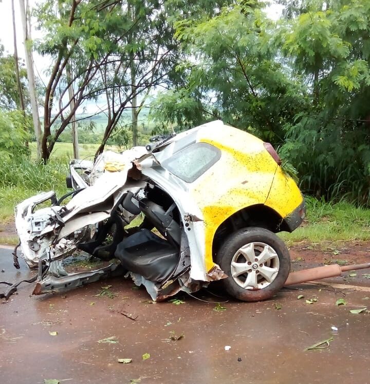 Policiais militares morrem em acidente na PR-492, em Paraíso do Norte