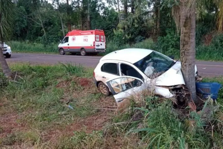 Bebê morre após grave acidente envolvendo carro da Secretaria de Saúde