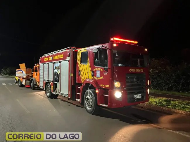 Residência onde policial militar foi morto é incendiada em Santa Helena