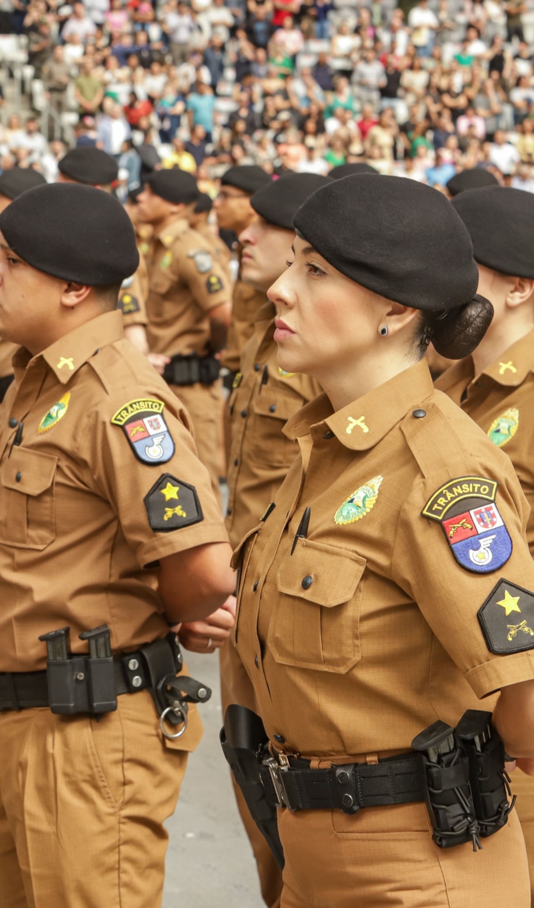 Formação: PM do Paraná tem maior efetivo feminino de sua história.