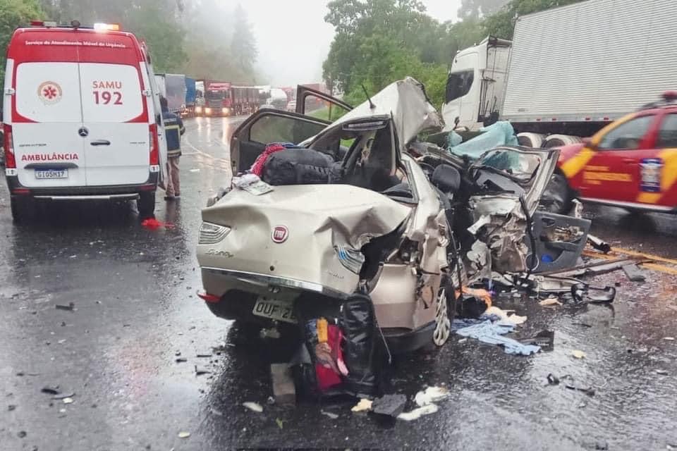 Grave acidente tira a vida de bombeiro de Goioerê