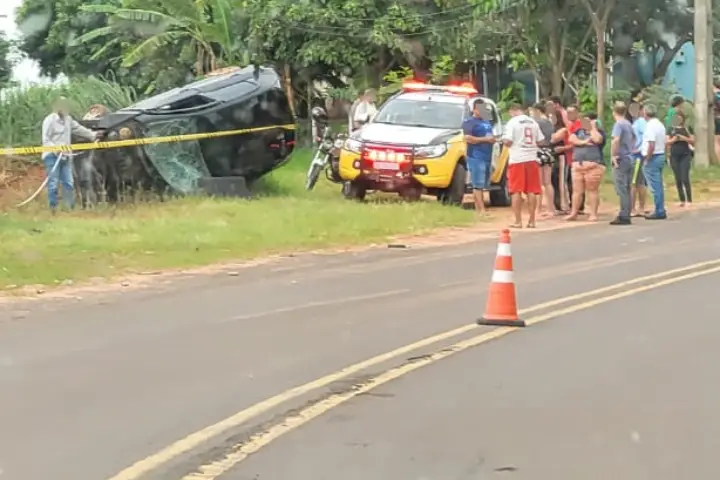 Jovem sem habilitação causa acidente grave e perde a vida na PR-082, em Nova Olímpia Jovem sem habilitação causa acidente grave e perde a vida na PR-082, em Nova Olímpia