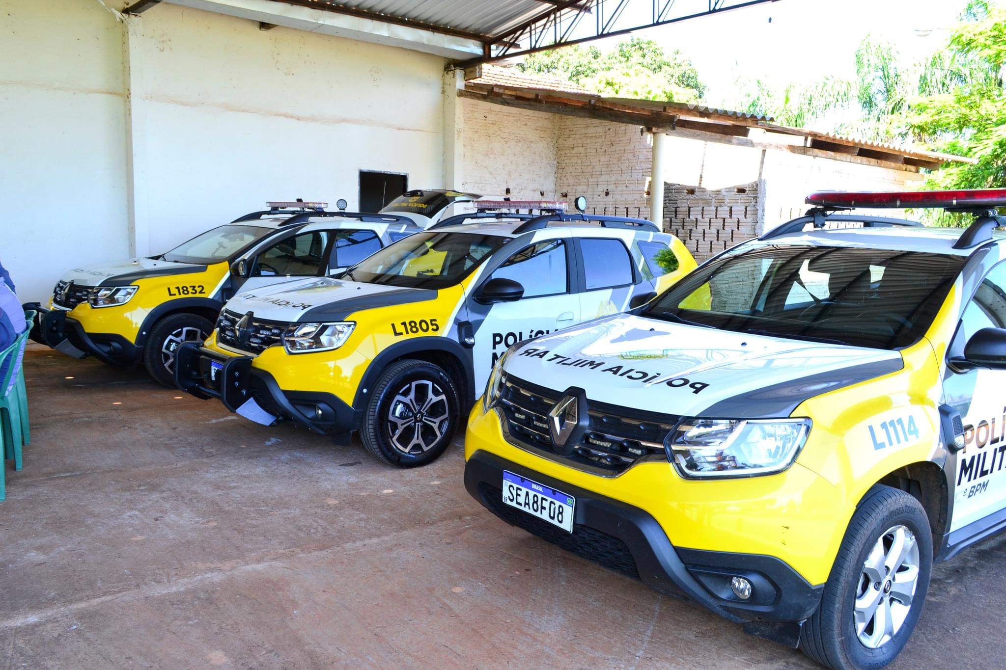 25º BPM recebe viaturas durante lançamento da Operação Verão em Porto Camargo