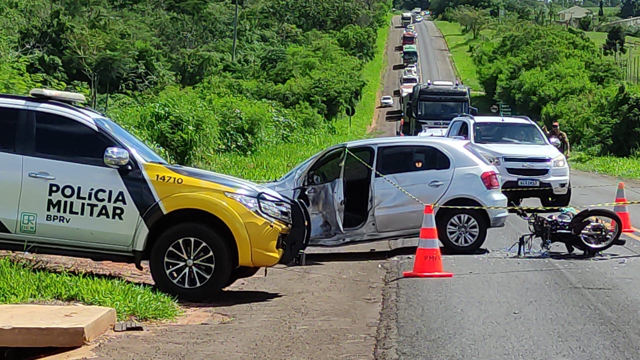 Identificado motociclista que faleceu em grave acidente na saída de Umuarama para Perobal Identificado motociclista que faleceu em grave acidente na saída de Umuarama para Perobal