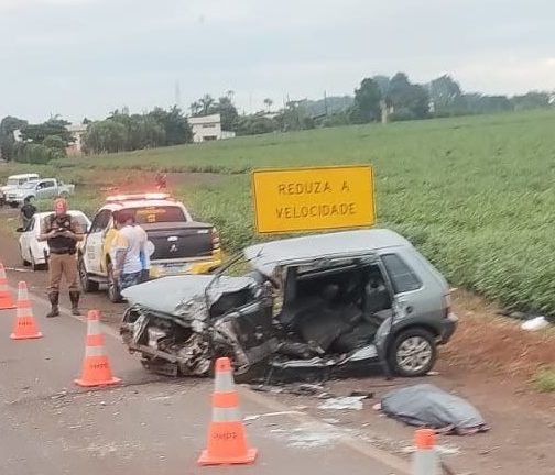 Morador de Iporã morre em grave acidente na PR 323 quando retornava de evento com vereador de Umuarama