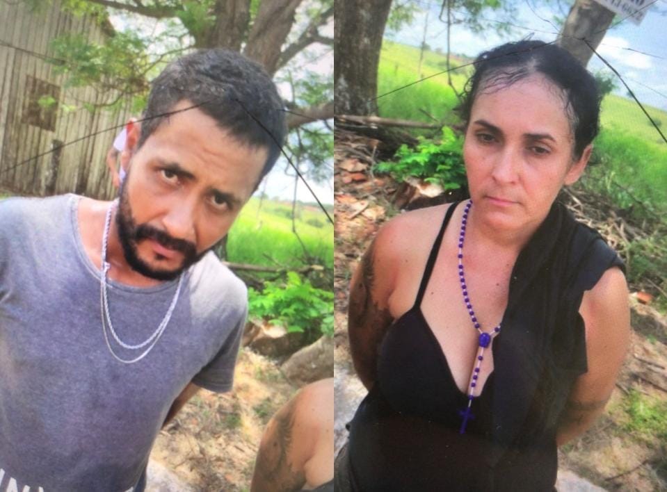 Câmeras de segurança mostram casal que matou morador de Pérola fugindo do local