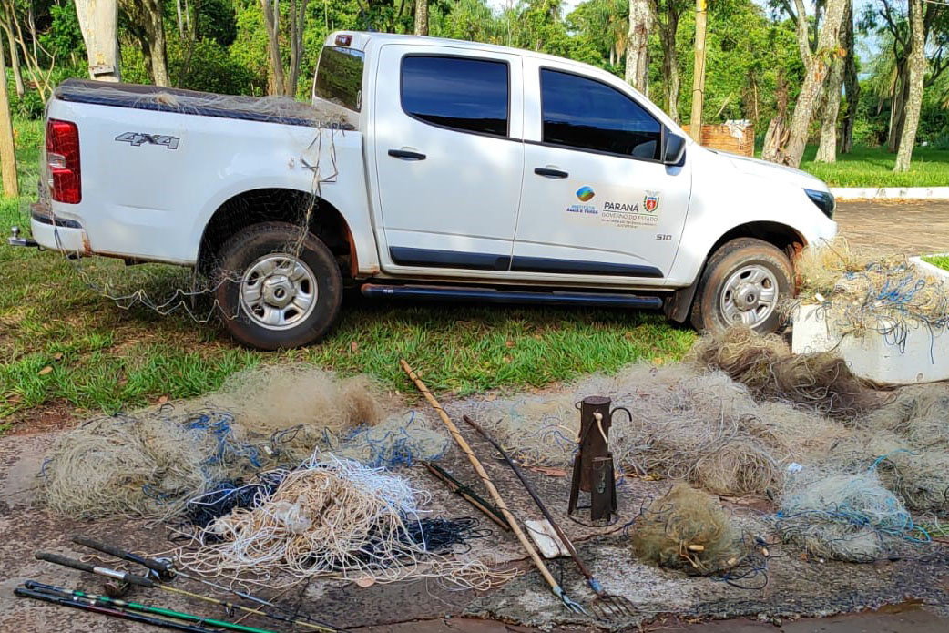 IAT conclui Piracema com R$ 265 mil em multas e 194,68 quilos de peixe apreendidos