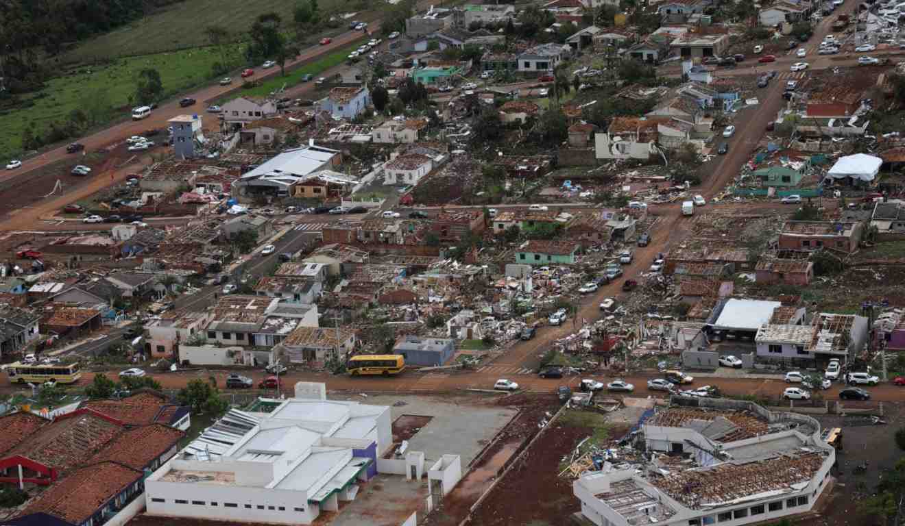 Sétima morte é confirmada após tornado em Rio Bonito do Iguaçu; vítima tinha 70 anos