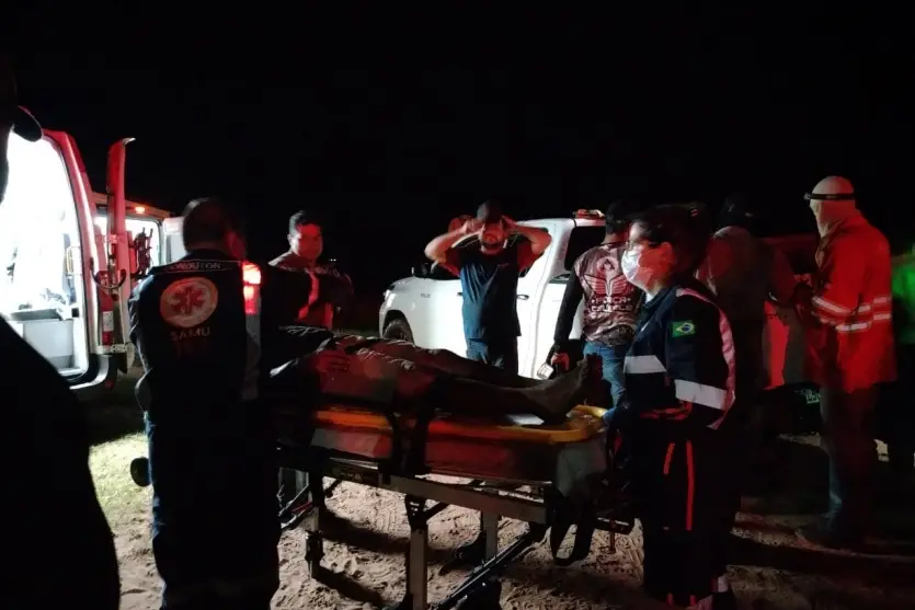 Homens resgatados na região de Altônia estavam desidratados, com hipotermia e escoriações